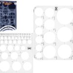 circle template, 2 pieces