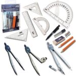 geometry set with 6 inch swing arm protractor
