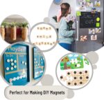 120 pieces self adhesive magnet dots