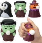 Halloween Squishy Toys, 3 Pack