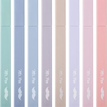 Mr. Pen Aesthetic Highlighters, 8 pieces